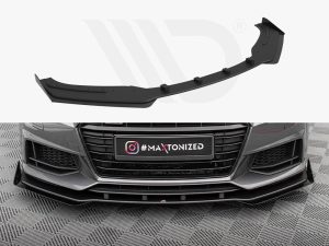 Maxton Street Pro Front Splitter + Flaps Audi TT S/S-Line 8S