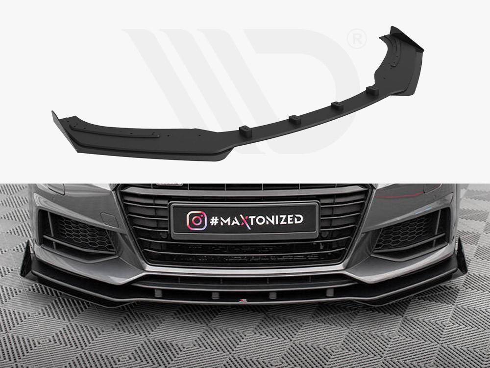 Maxton street pro front splitter + flaps audi tt s/s-line 8s 1 Maxton street pro front splitter + flaps audi tt s/s-line 8s