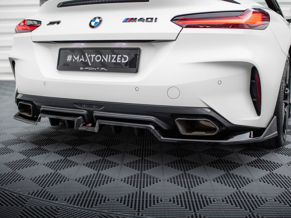 Maxton central rear splitter (vertical bars) bmw z4 m40i g29 3 Maxton central rear splitter (vertical bars) bmw z4 m40i g29 - image 3