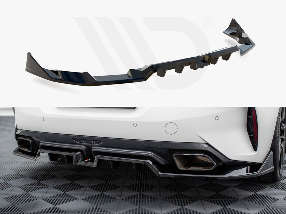 Maxton central rear splitter (vertical bars) bmw z4 m40i g29 1 Maxton central rear splitter (vertical bars) bmw z4 m40i g29