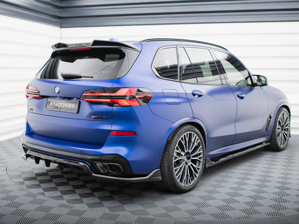 Maxton central rear splitter (vertical bars) v2 bmw x5 m-pack g05 facelift models 2 Maxton central rear splitter (vertical bars) v2 bmw x5 m-pack g05 facelift models - image 2