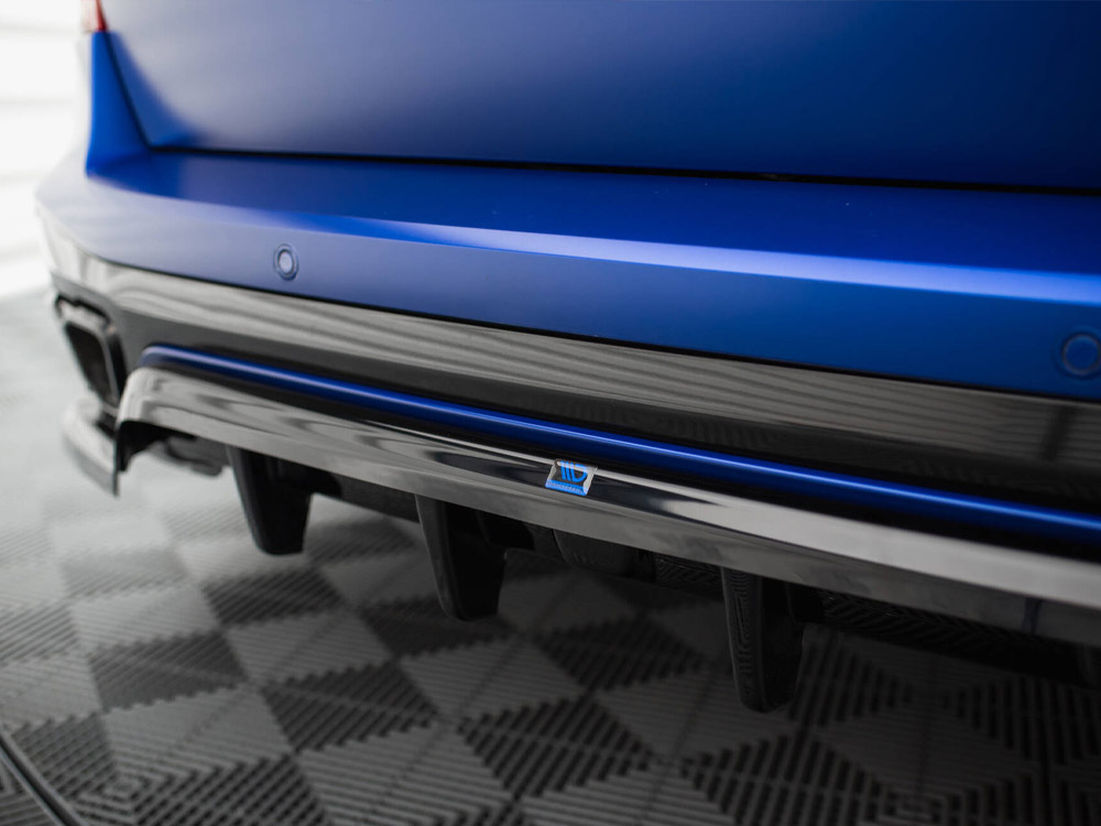 Maxton central rear splitter (vertical bars) v2 bmw x5 m-pack g05 facelift models 5 Maxton central rear splitter (vertical bars) v2 bmw x5 m-pack g05 facelift models - image 5