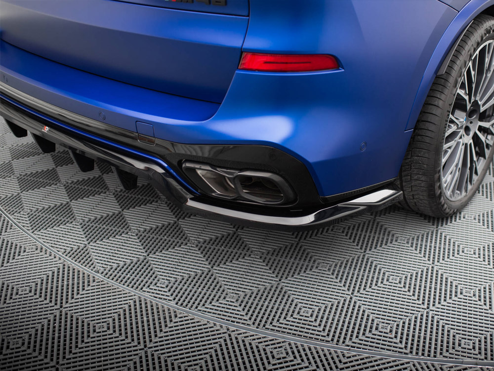 Maxton central rear splitter (vertical bars) v1 bmw x5 m-pack g05 facelift models 5 Maxton central rear splitter (vertical bars) v1 bmw x5 m-pack g05 facelift models - image 5