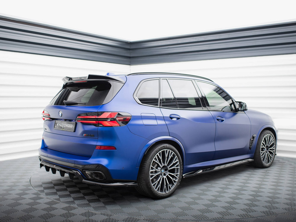 Maxton central rear splitter (vertical bars) v1 bmw x5 m-pack g05 facelift models 2 Maxton central rear splitter (vertical bars) v1 bmw x5 m-pack g05 facelift models - image 2