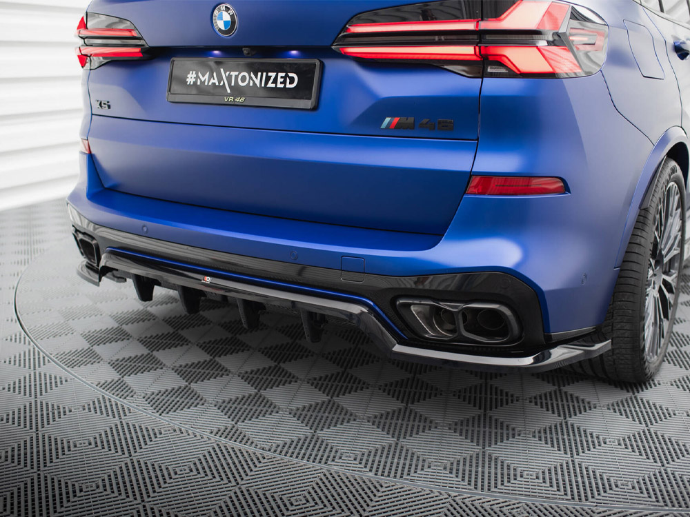 Maxton central rear splitter (vertical bars) v1 bmw x5 m-pack g05 facelift models 3 Maxton central rear splitter (vertical bars) v1 bmw x5 m-pack g05 facelift models - image 3