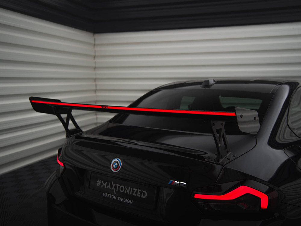 Maxton carbon fibre spoiler with led light for bmw m2 g87 / m240i / 2 series m-pack / 2 series standard g42 4 Maxton carbon fibre spoiler with led light for bmw m2 g87 / m240i / 2 series m-pack / 2 series standard g42 - image 4