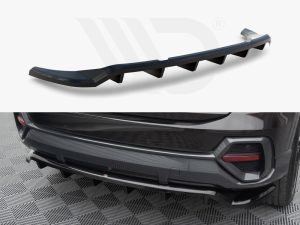 Maxton Central Rear Splitter (Vertical Bars) Audi Q3 Sportback F3