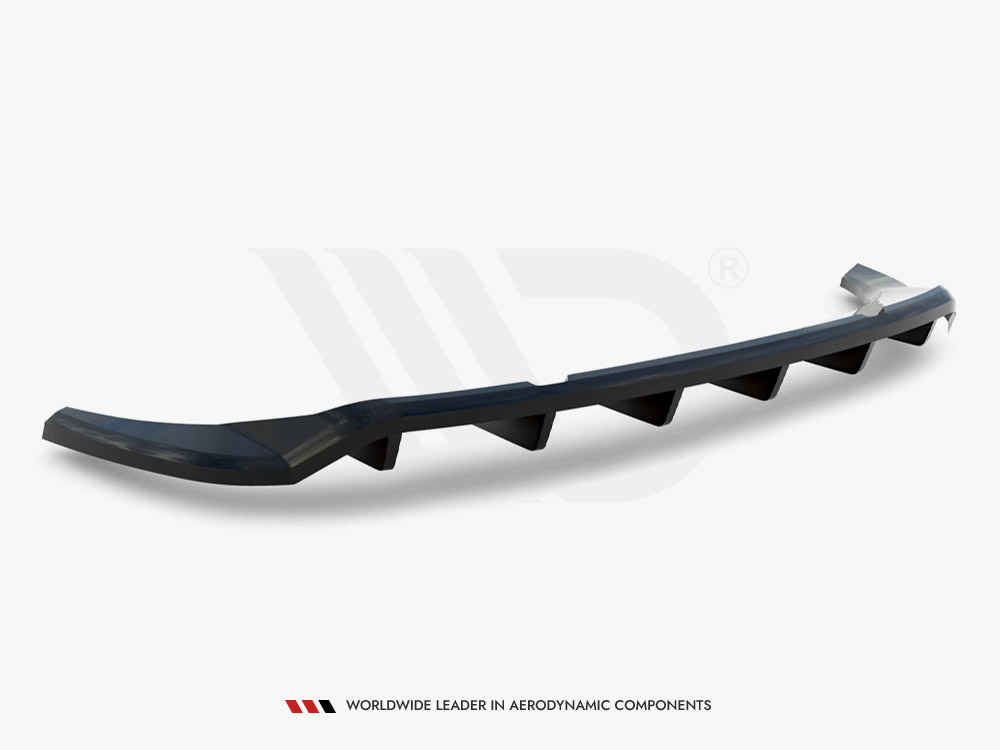 Maxton central rear splitter (vertical bars) audi q3 sportback f3 5 Maxton central rear splitter (vertical bars) audi q3 sportback f3 - image 5