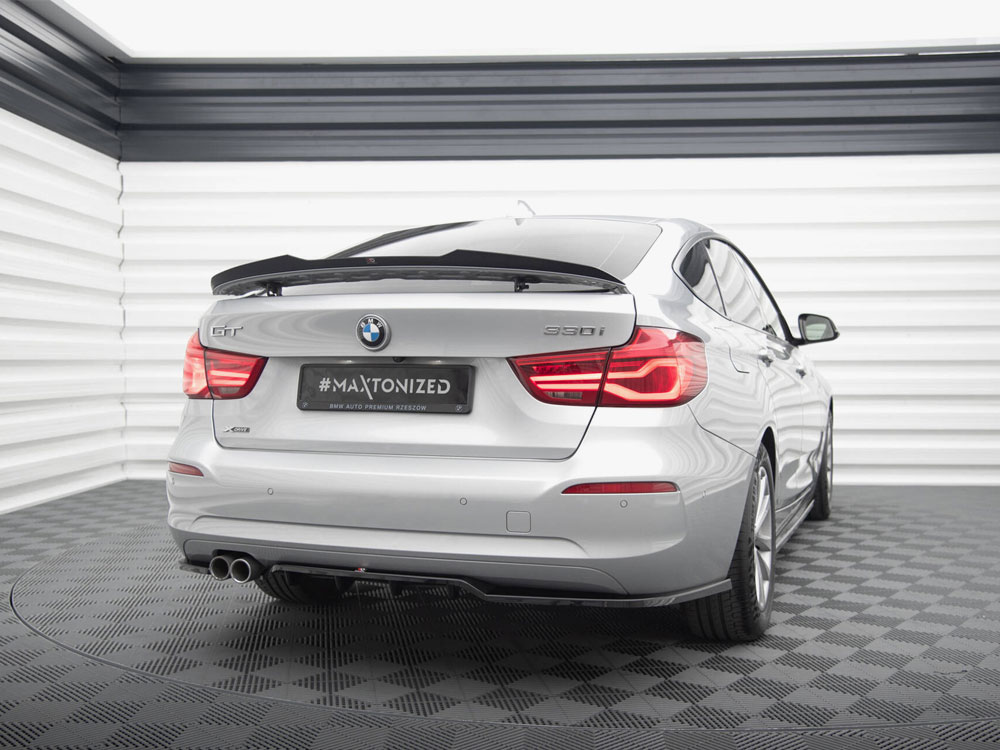 Maxton central rear splitter (vertical bars) bmw 3 gt f34 facelift models 2 Maxton central rear splitter (vertical bars) bmw 3 gt f34 facelift models - image 2