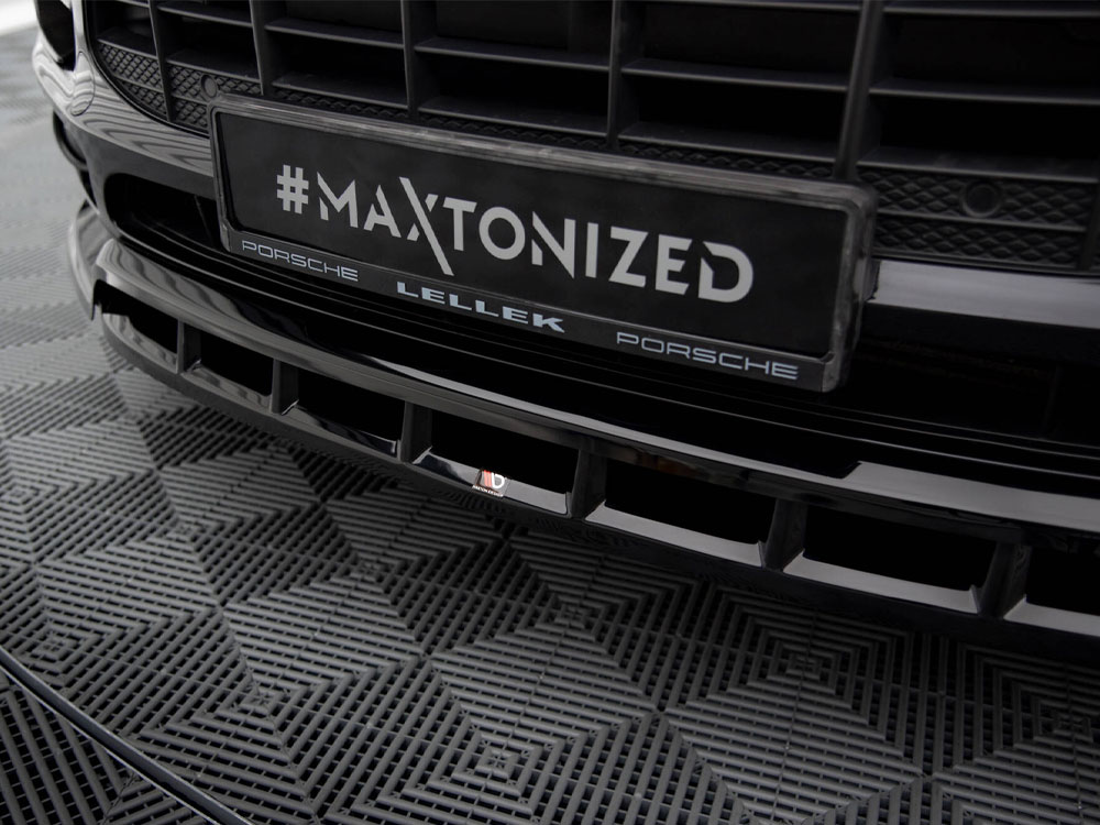 Maxton front splitter v3 porsche macan mk1 4 Maxton front splitter v3 porsche macan mk1 - image 4