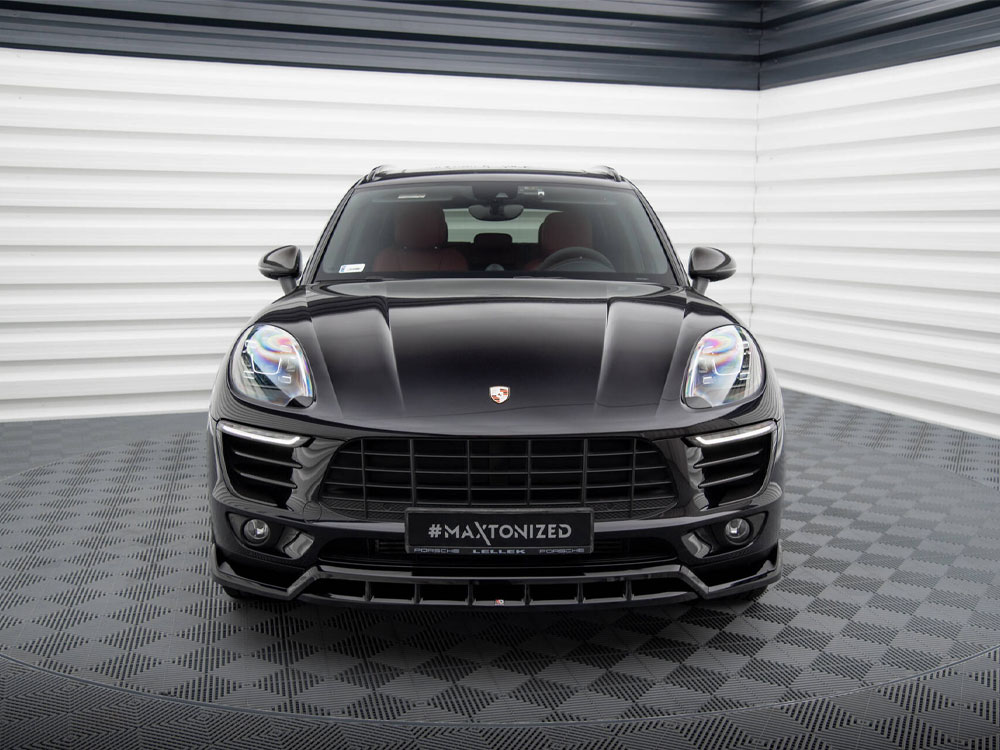 Maxton front splitter v3 porsche macan mk1 3 Maxton front splitter v3 porsche macan mk1 - image 3