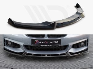 Maxton Front Splitter V4 BMW 4 Series Coupe/Gran Coupe/Cabrio M-Pack F32/F36/F33