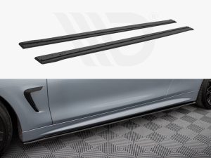 Maxton Street Pro Side Skirts Diffusers BMW 4 Series Coupe/Gran Coupe/Cabrio M-Pack F32/F36/F33