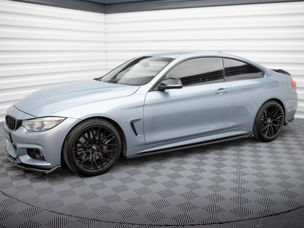 Maxton side skirts diffusers v2 bmw 4 series coupe/gran coupe/cabrio m-pack (f32/f36/f33) 2 Maxton side skirts diffusers v2 bmw 4 series coupe/gran coupe/cabrio m-pack (f32/f36/f33) - image 2