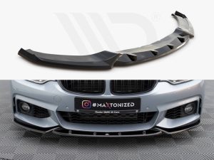 Maxton Front Splitter V3 BMW 4 Series Coupe/Gran Coupe/Cabrio M-Pack (F32/F36/F33)