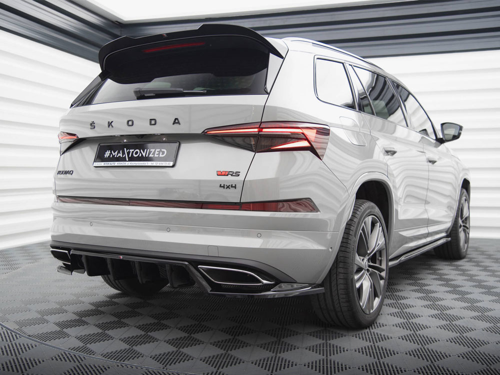 Maxton rear splitter (vertical bars) skoda kodiaq rs mk1 facelift models 2 Maxton rear splitter (vertical bars) skoda kodiaq rs mk1 facelift models - image 2