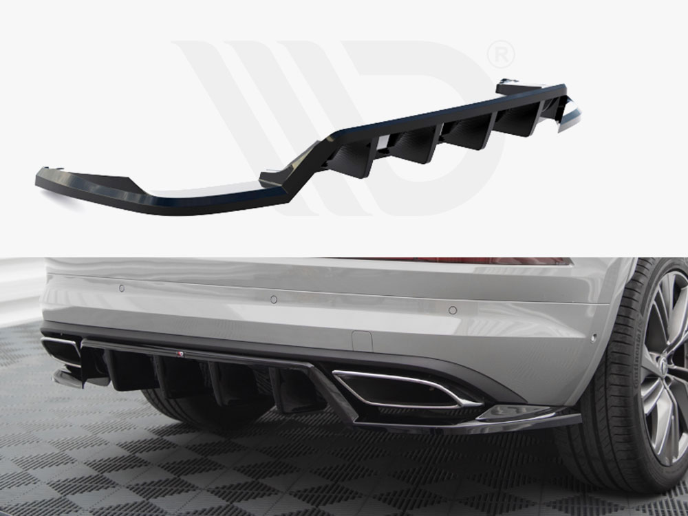 Maxton rear splitter (vertical bars) skoda kodiaq rs mk1 facelift models 1 Maxton rear splitter (vertical bars) skoda kodiaq rs mk1 facelift models
