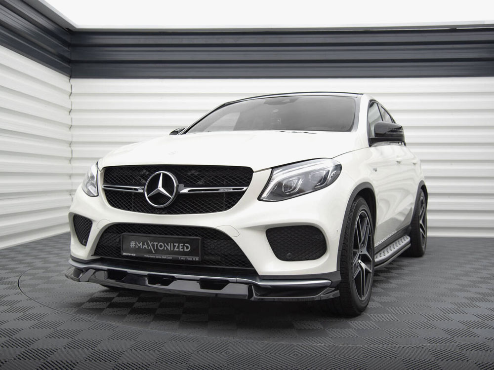 Maxton front splitter v1 mercedes-benz gle coupe 43 amg/amg-line c292 2 Maxton front splitter v1 mercedes-benz gle coupe 43 amg/amg-line c292 - image 2