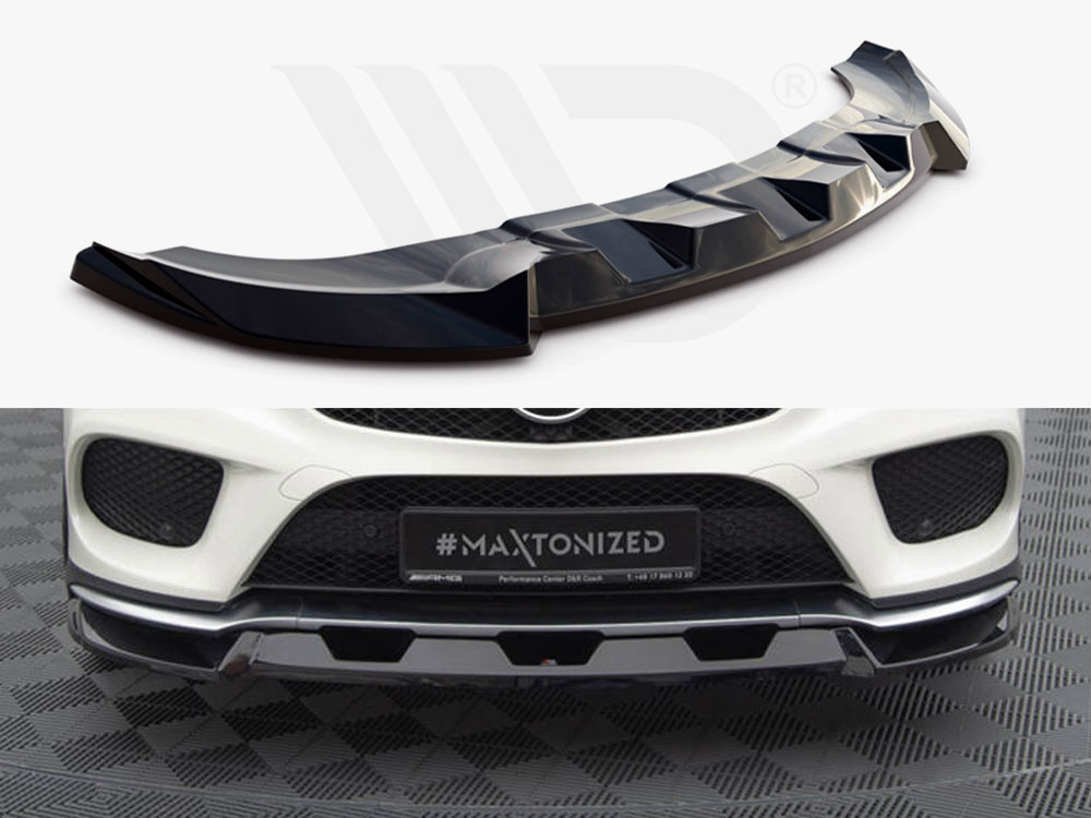 Maxton front splitter v1 mercedes-benz gle coupe 43 amg/amg-line c292 1 Maxton front splitter v1 mercedes-benz gle coupe 43 amg/amg-line c292