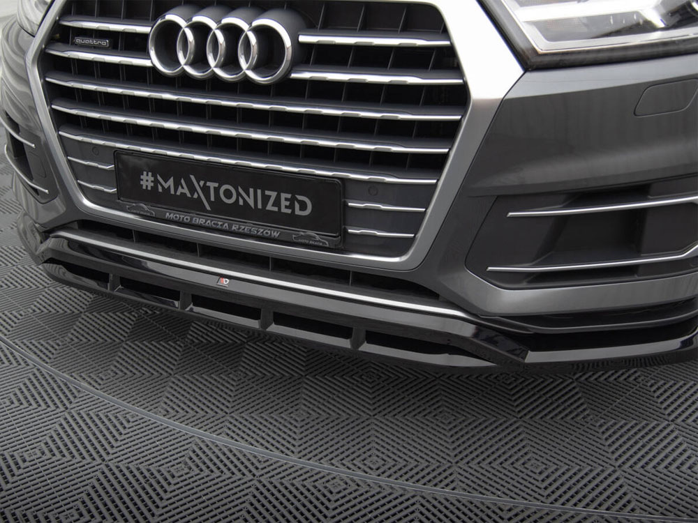 Maxton front splitter audi q7 mk2 4 Maxton front splitter audi q7 mk2 - image 4
