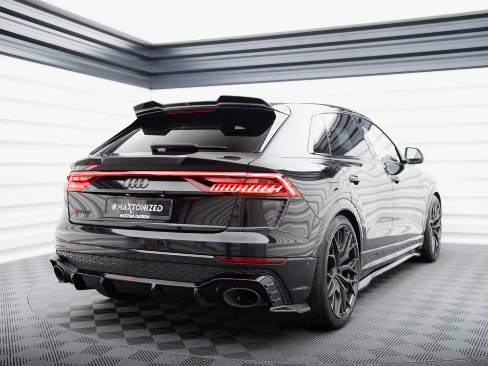 Maxton carbon fibre rear side splitters audi rsq8 mk1 2 Maxton carbon fibre rear side splitters audi rsq8 mk1 - image 2