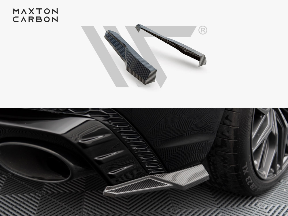 Maxton carbon fibre rear side splitters audi rsq8 mk1 1 Maxton carbon fibre rear side splitters audi rsq8 mk1