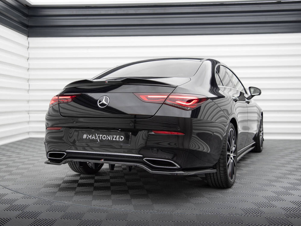 Maxton rear splitter (vertical bars) mercedes-benz cla coupe c118 2 Maxton rear splitter (vertical bars) mercedes-benz cla coupe c118 - image 2