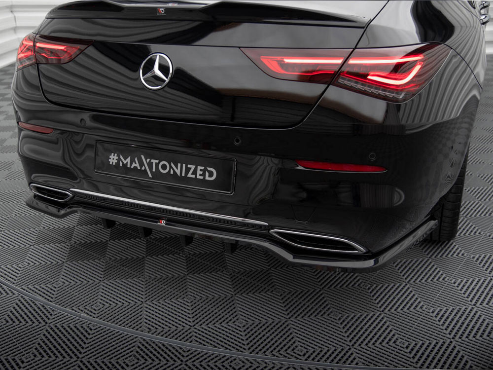 Maxton rear splitter (vertical bars) mercedes-benz cla coupe c118 4 Maxton rear splitter (vertical bars) mercedes-benz cla coupe c118 - image 4
