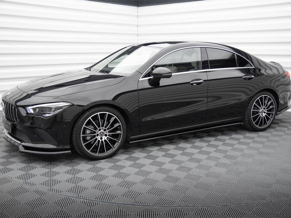 Maxton side skirts diffusers mercedes-benz cla c118 2 Maxton side skirts diffusers mercedes-benz cla c118 - image 2