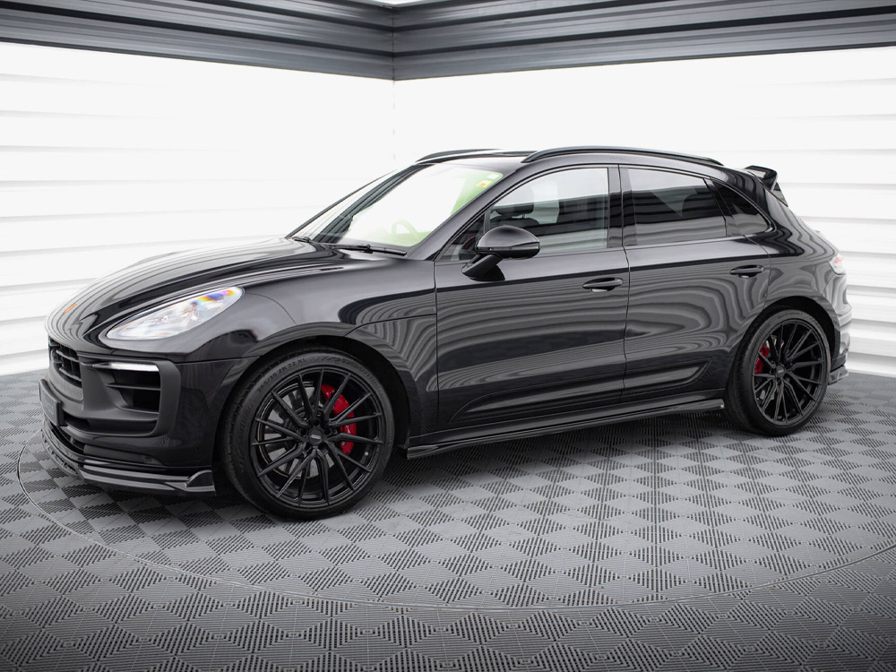 Maxton side skirts diffusers porsche macan t/gts mk1 (facelift models) 2 Maxton side skirts diffusers porsche macan t/gts mk1 (facelift models) - image 2