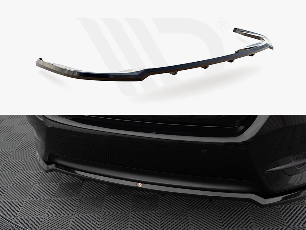Maxton central rear splitter (vertical bars) honda civic mk10 1 Maxton central rear splitter (vertical bars) honda civic mk10