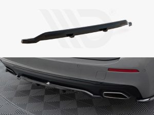 Maxton Central Rear Splitter (Vertical Bars) BMW 5 Series G30/G31 Facelift Models