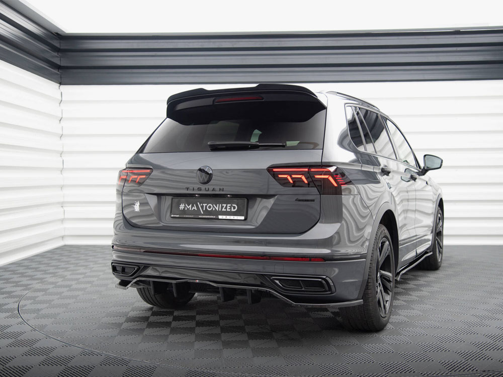 Maxton rear splitter (vertical bars) volkswagen tiguan r-line mk2 facelift models 2 Maxton rear splitter (vertical bars) volkswagen tiguan r-line mk2 facelift models - image 2