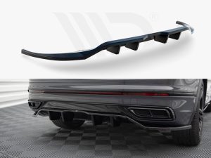 Maxton Rear Splitter (Vertical Bars) Volkswagen Tiguan R-Line Mk2 Facelift Models