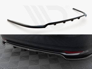 Maxton Rear Splitter (Vertical Bars) Toyota Avensis Saloon Mk3 Facelift Models