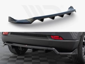 Maxton Central Rear Splitter (Vertical Bars) Jeep Compass Limited Mk2 Facelift Models
