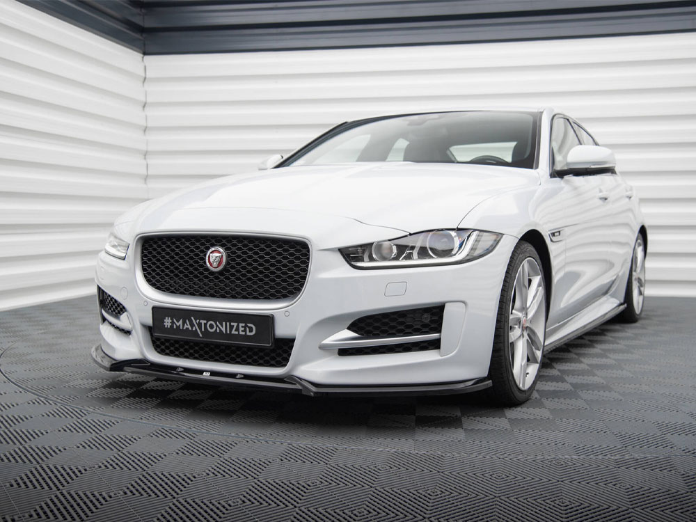 Maxton front splitter v2 jaguar xe r-sport x760 2 Maxton front splitter v2 jaguar xe r-sport x760 - image 2