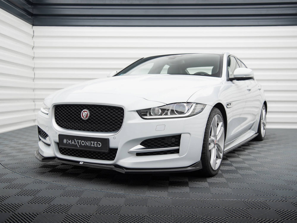 Maxton front splitter v1 jaguar xe r-sport x760 2 Maxton front splitter v1 jaguar xe r-sport x760 - image 2