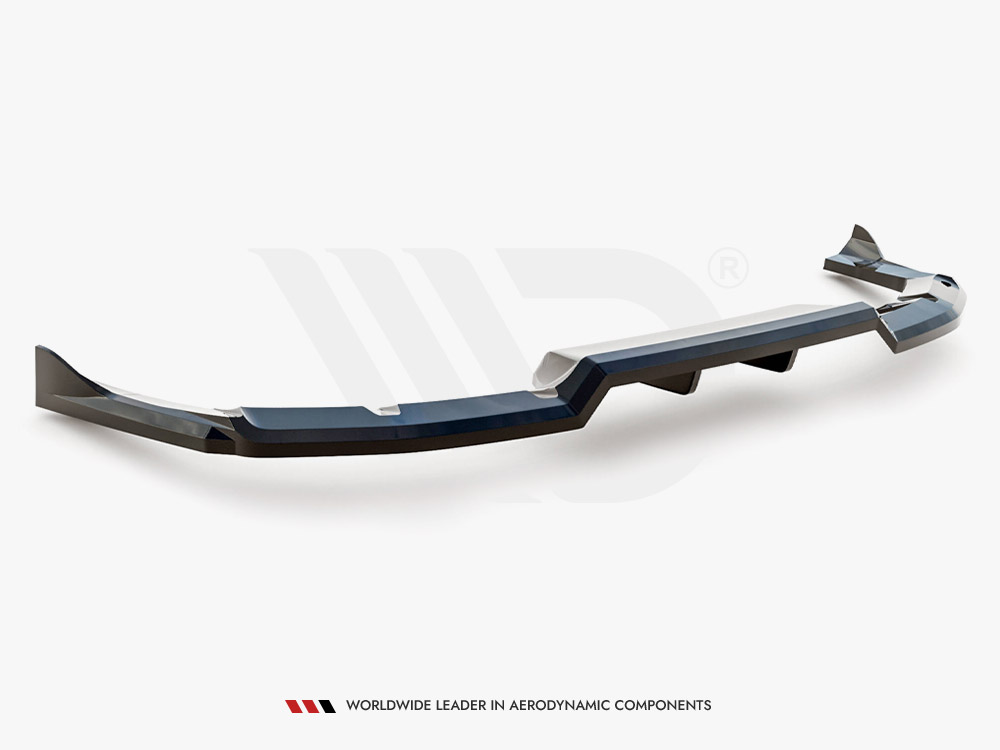 Maxton central rear splitter (vertical bars) bmw ix m-pack i20 5 Maxton central rear splitter (vertical bars) bmw ix m-pack i20 - image 5