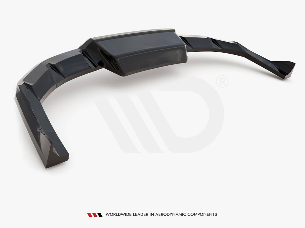 Maxton central rear splitter (vertical bars) bmw ix m-pack i20 6 Maxton central rear splitter (vertical bars) bmw ix m-pack i20 - image 6