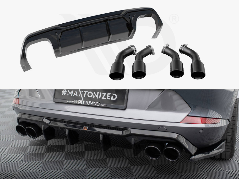 Maxton rear valance v3 + exhaust tips for cupra formentor vz mk1/mk1 facelift 1 Maxton rear valance v3 + exhaust tips for cupra formentor vz mk1