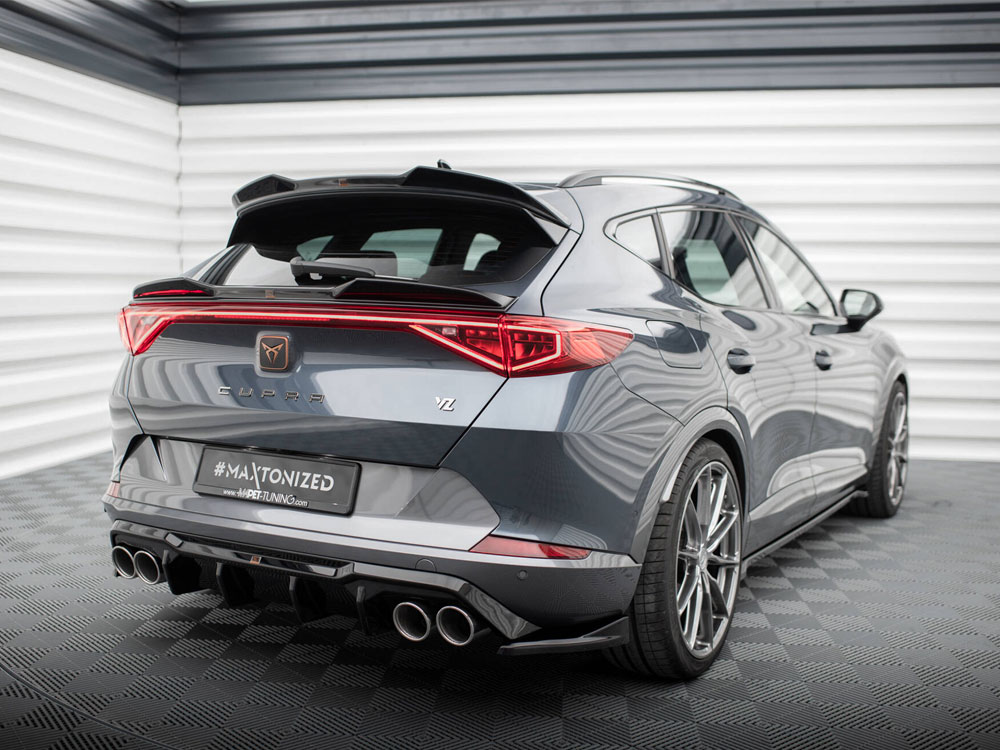 Maxton rear valance v3 + exhaust ends imitation for cupra formentor mk1 2 Maxton rear valance v3 + exhaust ends imitation for cupra formentor mk1 - image 2