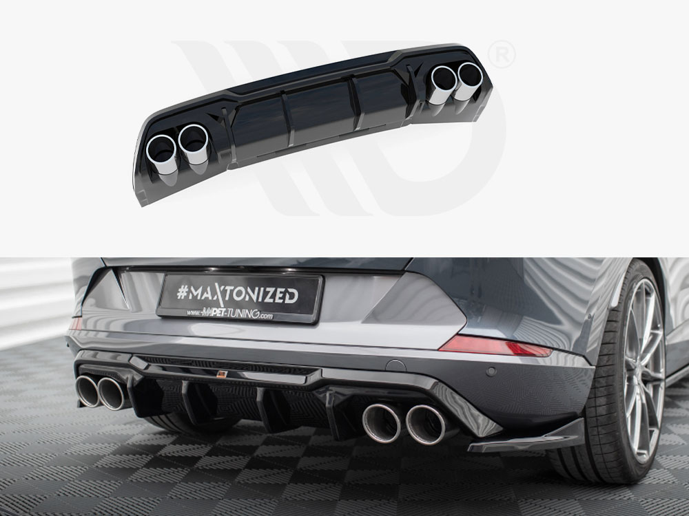 Maxton rear valance v3 + exhaust ends imitation for cupra formentor mk1 1 Maxton rear valance v3 + exhaust ends imitation for cupra formentor mk1