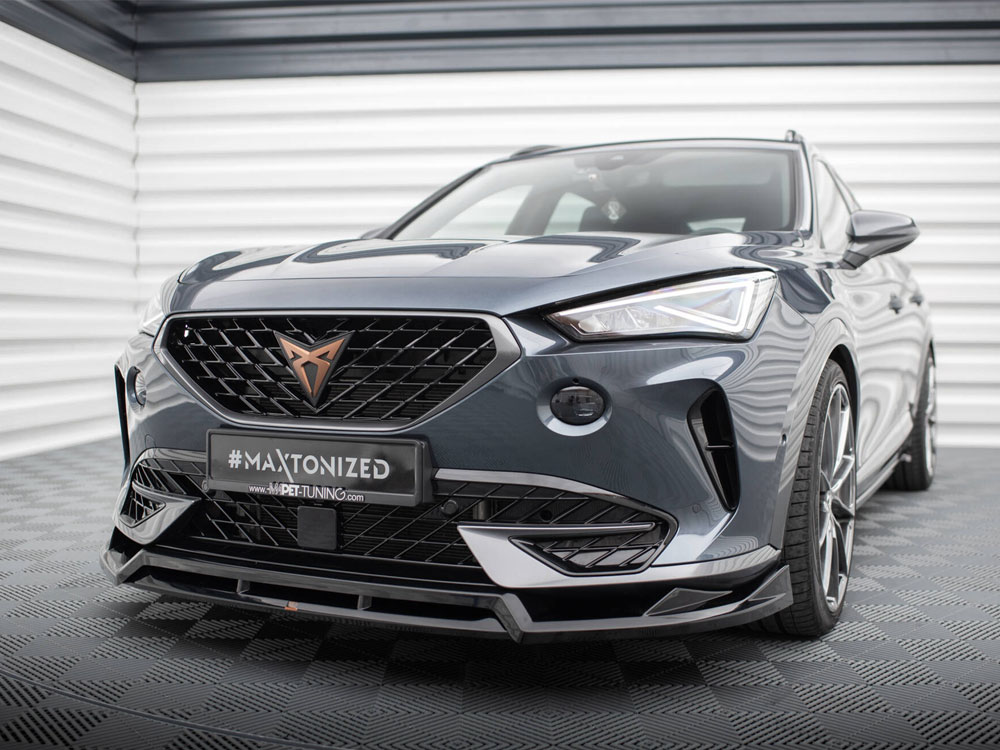 Maxton front splitter v4 cupra formentor mk1 2 Maxton front splitter v4 cupra formentor mk1 - image 2