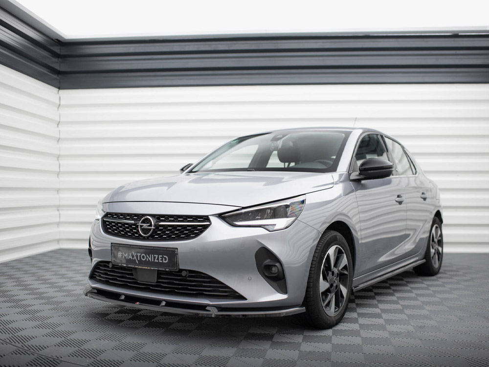 Maxton front splitter v1 opel corsa f (mk6) 2 Maxton front splitter v1 opel corsa f (mk6) - image 2