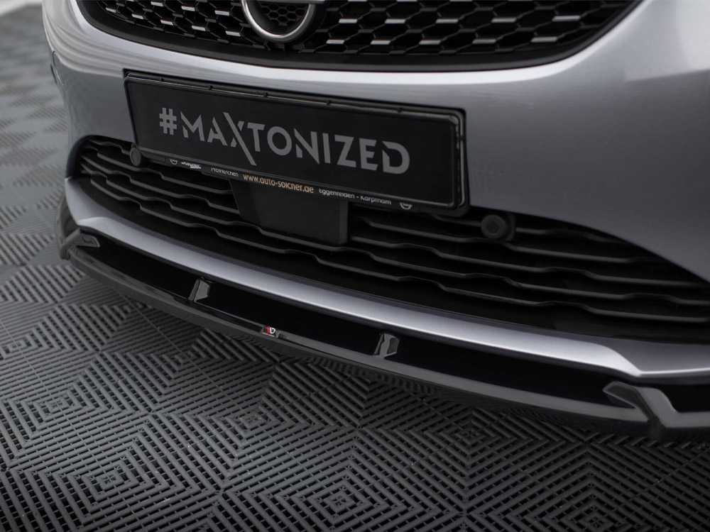 Maxton front splitter v1 opel corsa f (mk6) 4 Maxton front splitter v1 opel corsa f (mk6) - image 4