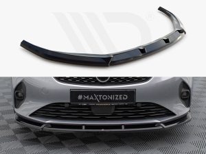 Maxton Front Splitter V1 Opel Corsa F (Mk6)