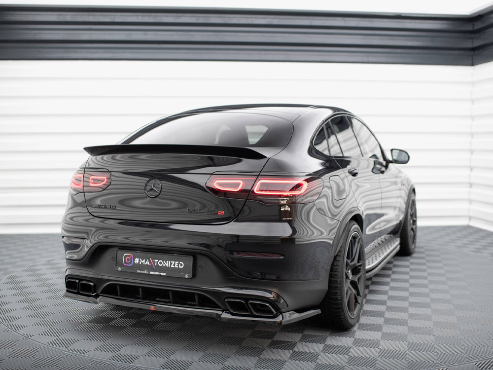 Maxton rear splitter (vertical bars) mercedes-amg glc 63 coupe c253 facelift models 2 Maxton rear splitter (vertical bars) mercedes-amg glc 63 coupe c253 facelift models - image 2