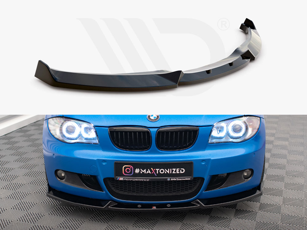 Maxton front splitter v2 bmw 1 m-pack e87/e81 facelift models 1 Maxton front splitter v2 bmw 1 m-pack e87/e81 facelift models
