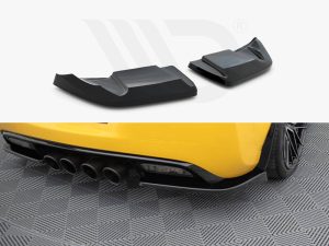 Maxton Rear Side Splitters Chevrolet Corvette C6